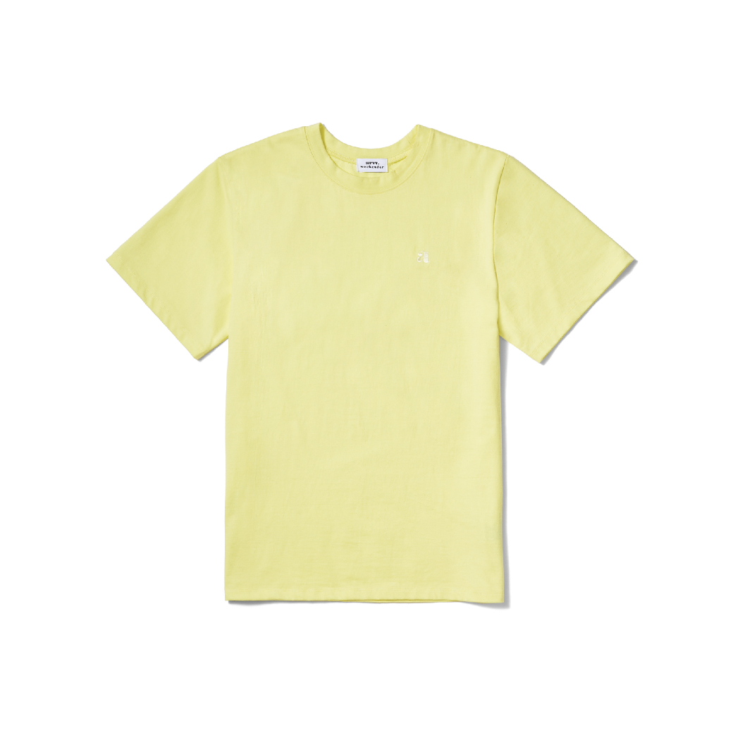 &quot;a&quot; logo T-shirt Lemon