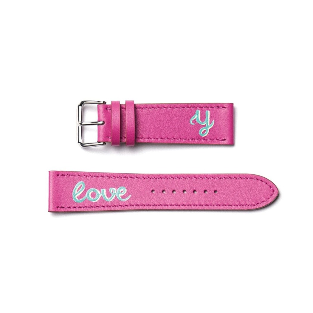 The &quot;LOVE&quot; watch strap [PINK]
